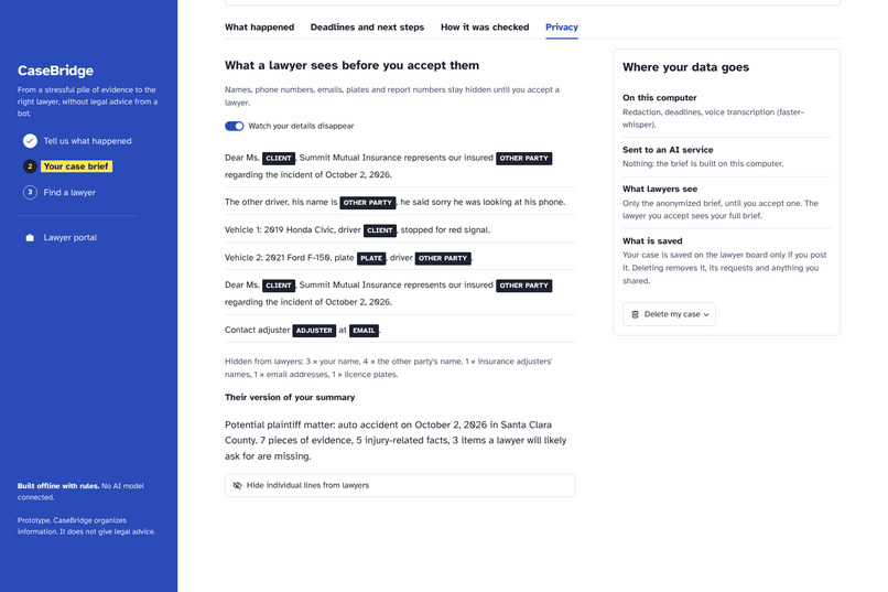 CaseBridge – screenshot 6