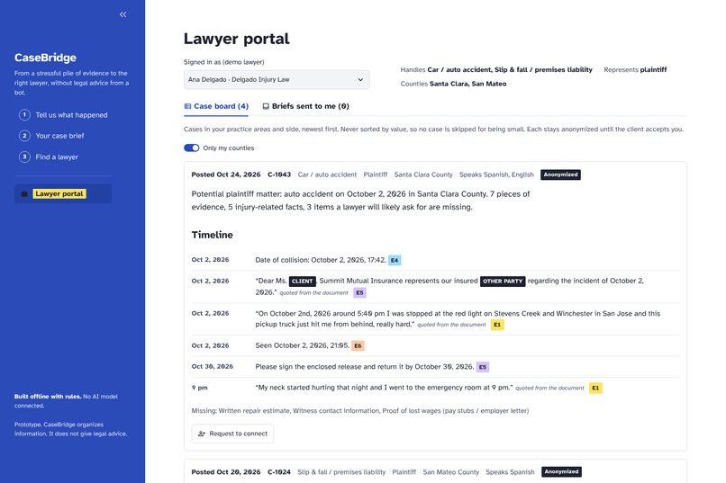 CaseBridge – screenshot 7