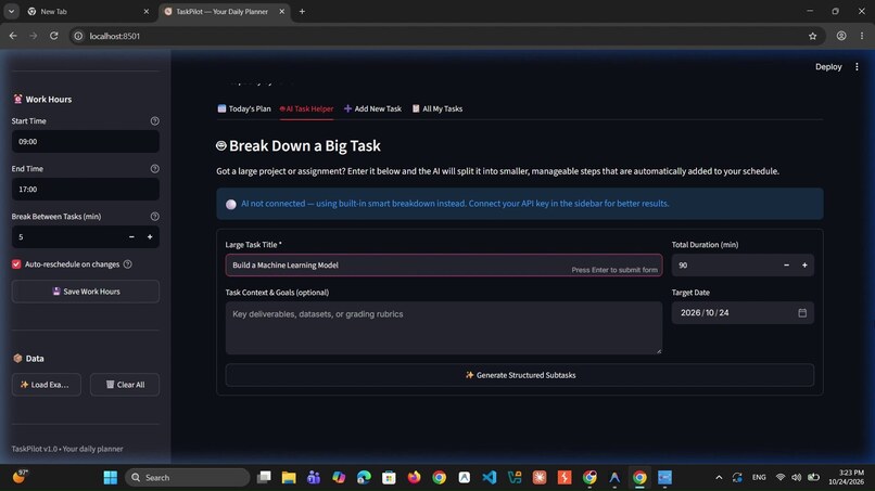 TaskPilot – screenshot 3