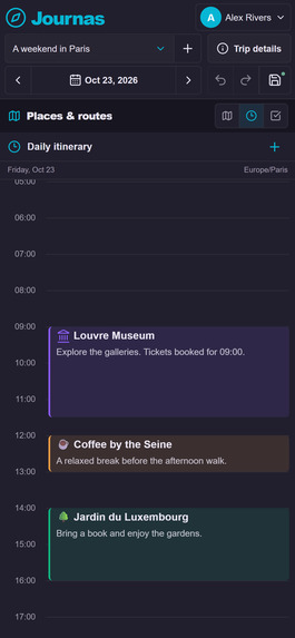 Journas – screenshot 3