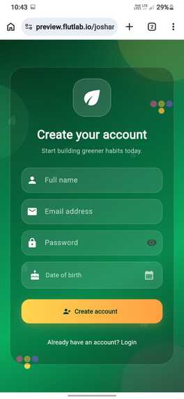 EcoPulse: Smart Sustainability Tracker – screenshot 2