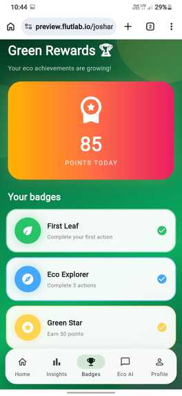 EcoPulse: Smart Sustainability Tracker – screenshot 6