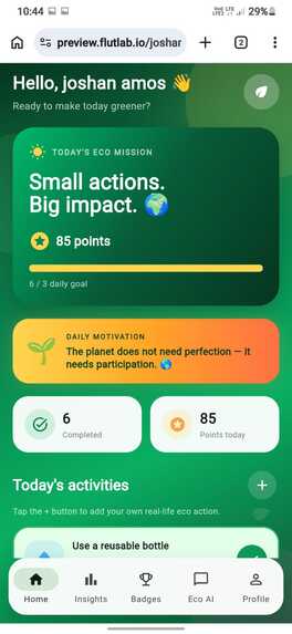 EcoPulse: Smart Sustainability Tracker – screenshot 7