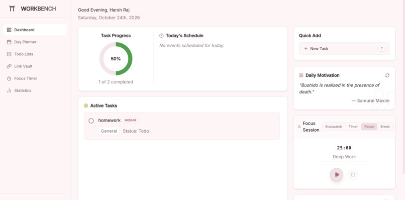 WORK BENCH  – screenshot 5