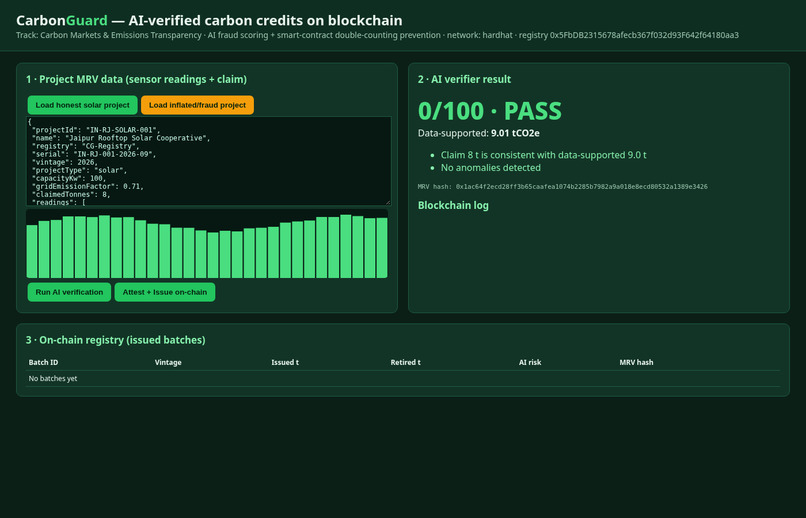 CarbonGuard+ – screenshot 1