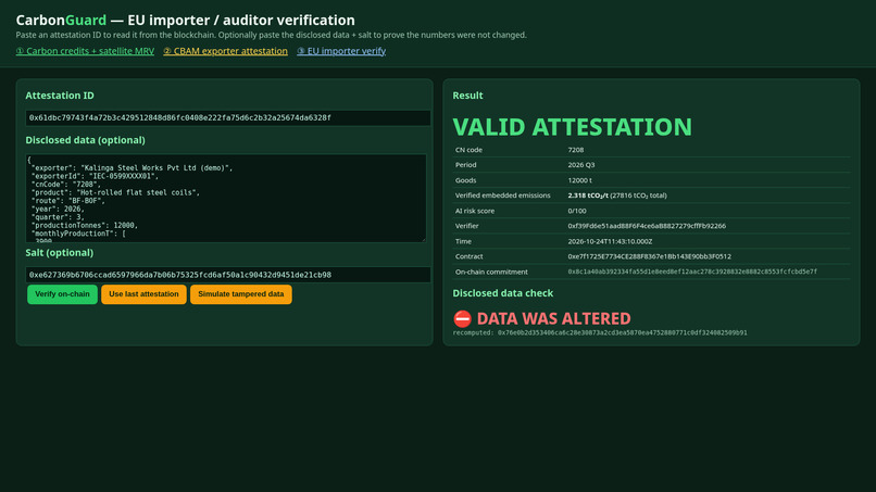 CarbonGuard+ – screenshot 2