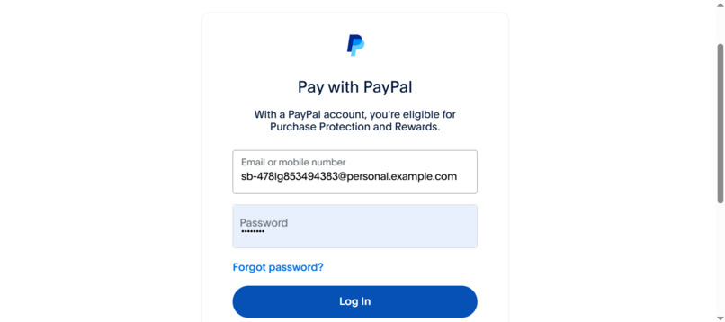 PayPal LXNORO AI Agent – screenshot 2