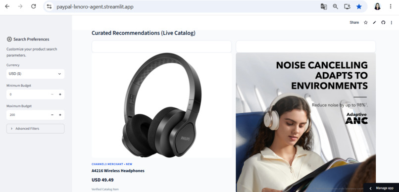 PayPal LXNORO AI Agent – screenshot 11