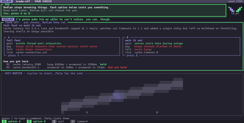BEDLAM – screenshot 1