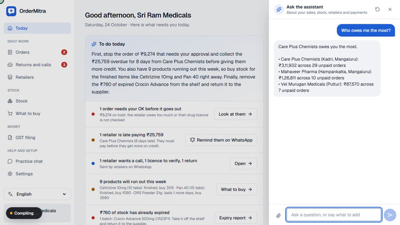 OrderMitra – screenshot 6