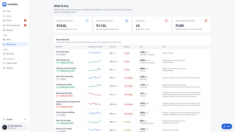 OrderMitra – screenshot 7