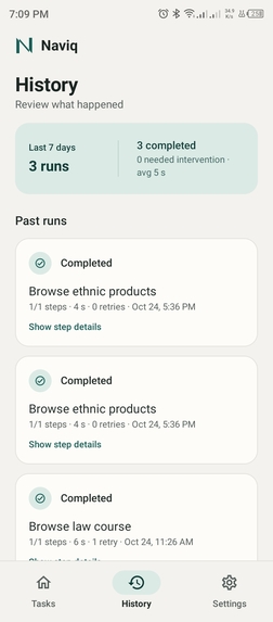 Naviq — AI-Powered Android Accessibility Assistant – screenshot 4