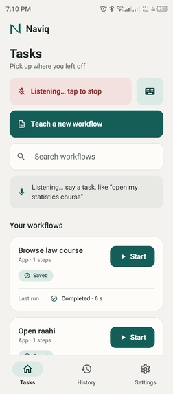 Naviq — AI-Powered Android Accessibility Assistant – screenshot 7