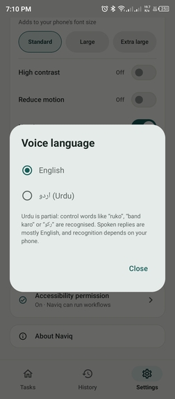 Naviq — AI-Powered Android Accessibility Assistant – screenshot 10