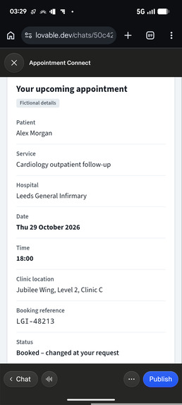 Appointment Connect – screenshot 1