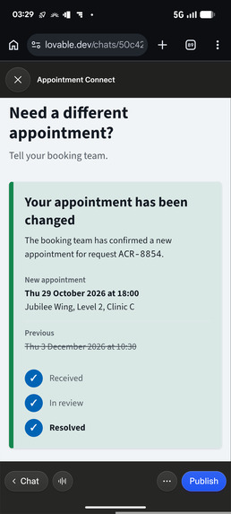 Appointment Connect – screenshot 2