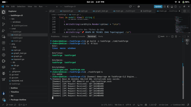 TaskForge-CLI Engine – screenshot 2