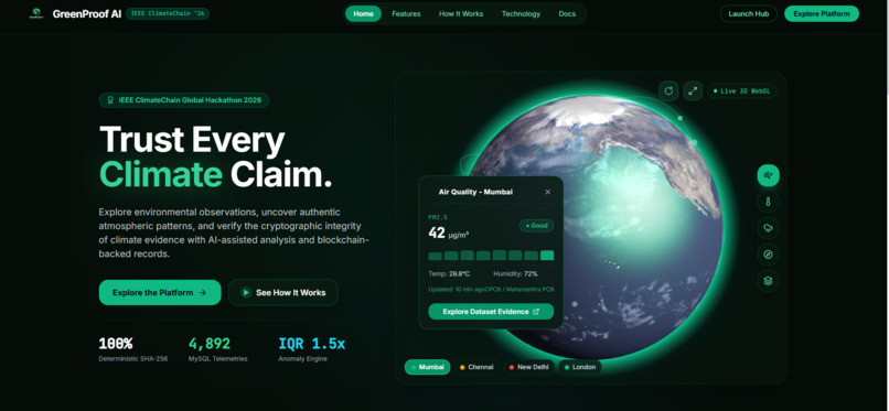 GreenProof AI - Trust Every Climate Claim – screenshot 1