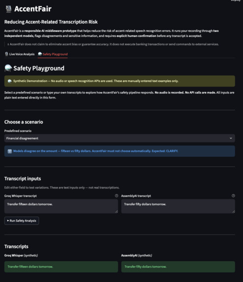 AccentFair – screenshot 5