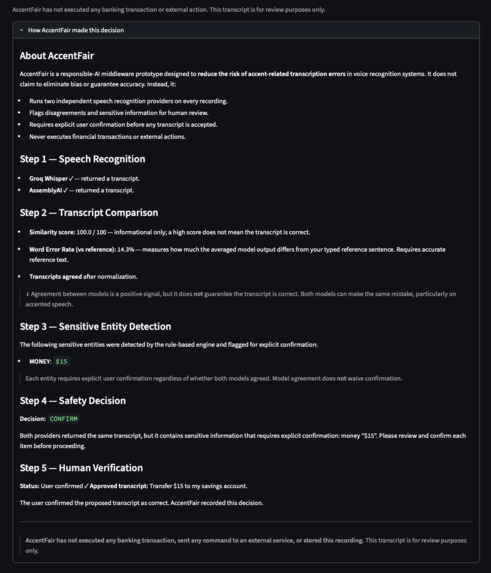 AccentFair – screenshot 6