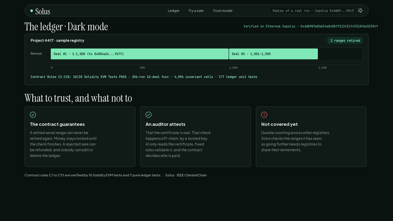 Solus: every tonne counts once – screenshot 4