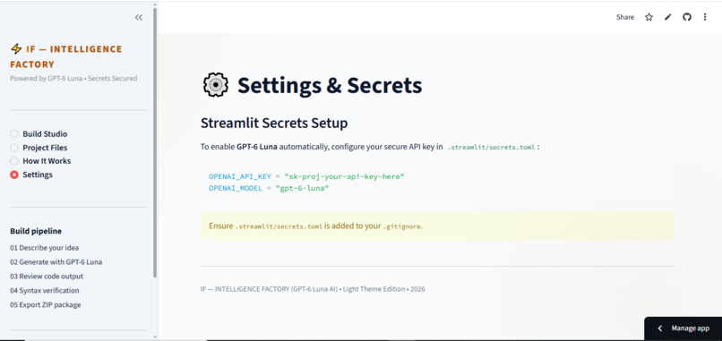 IF-INTELLIGENCE FACTORY  – screenshot 4