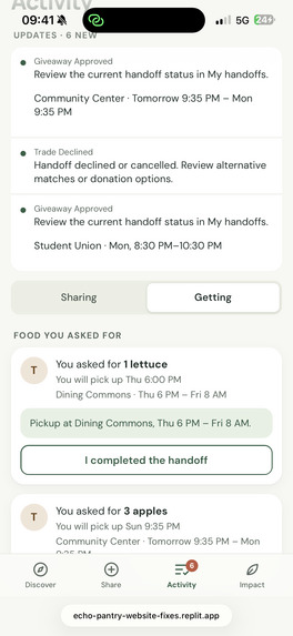 RePlate – screenshot 2