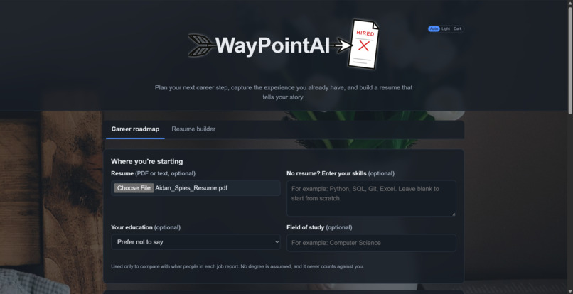 WayPointAI – screenshot 1