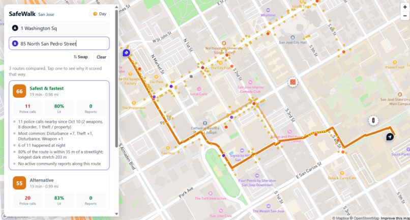 SafeWalk – screenshot 4
