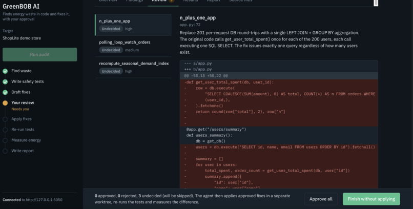 Green Bob – screenshot 2