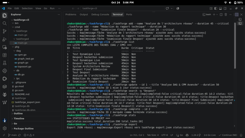 TaskForge-CLI Engine – screenshot 5