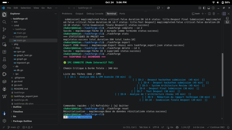 TaskForge-CLI Engine – screenshot 6