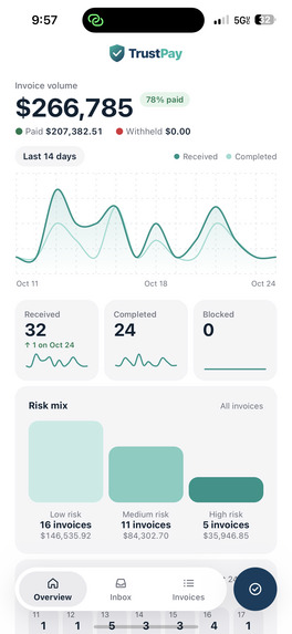 TrustPay – screenshot 1