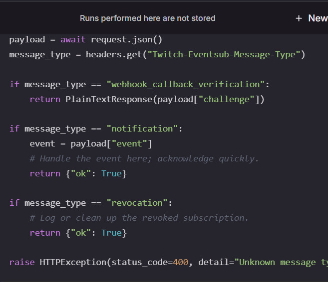 Twitch Codex Agent – screenshot 3