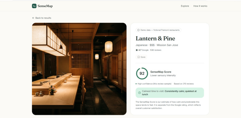 SenseMap – screenshot 2