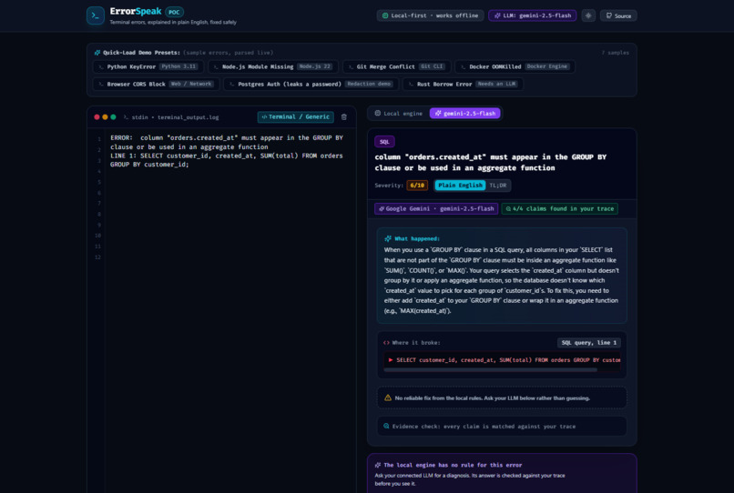 ErrorSpeak – screenshot 13