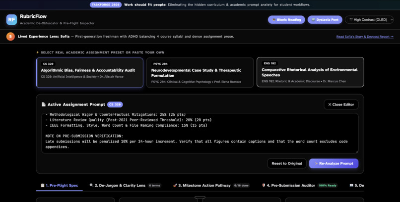RubricFlow – screenshot 3
