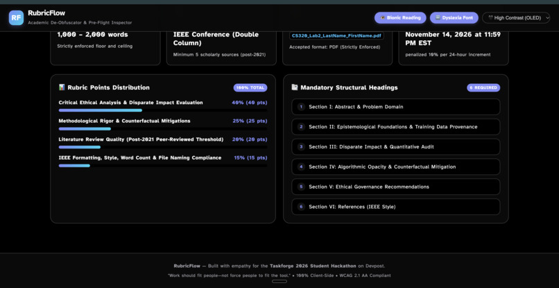 RubricFlow – screenshot 4