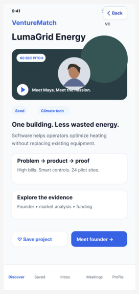 VentureMatch – screenshot 9