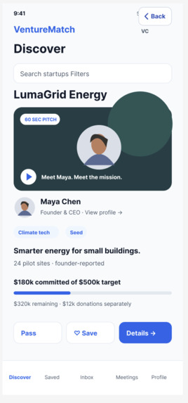 VentureMatch – screenshot 11