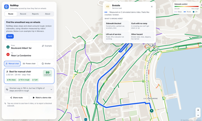 Rollmap – screenshot 4