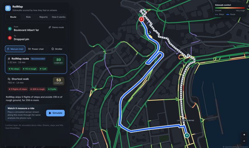 Rollmap – screenshot 5