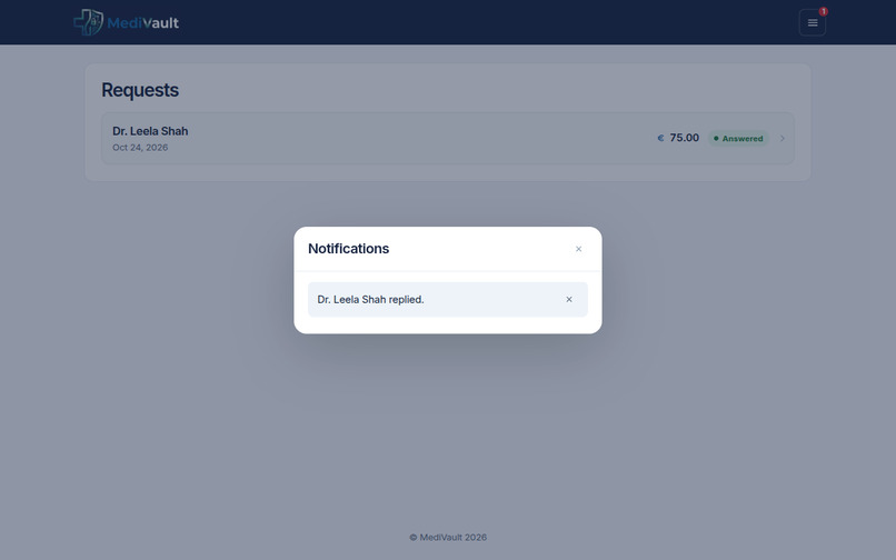 MediVault – screenshot 2