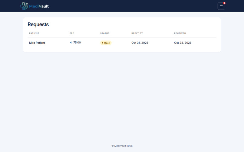 MediVault – screenshot 4