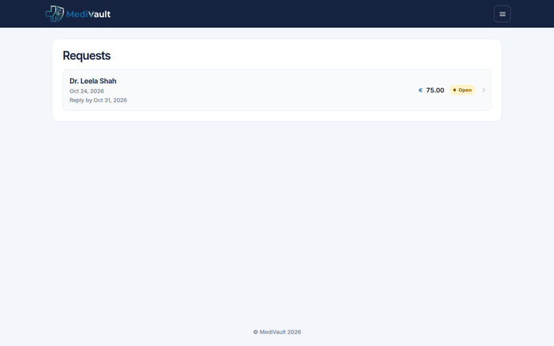 MediVault – screenshot 5