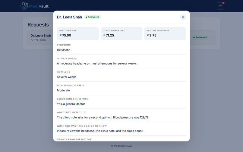 MediVault – screenshot 7