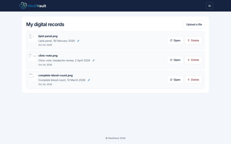MediVault – screenshot 11