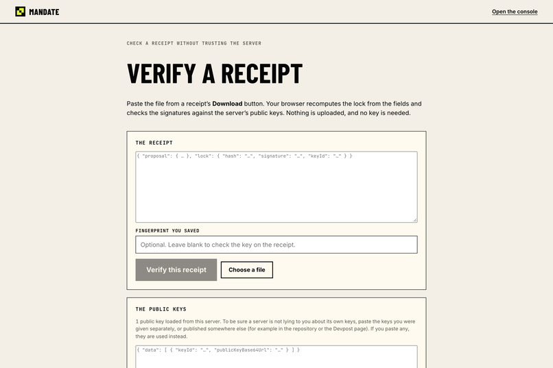 Mandate – screenshot 2
