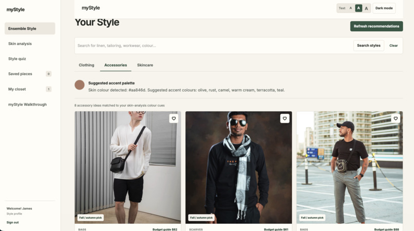 myStyle – screenshot 4