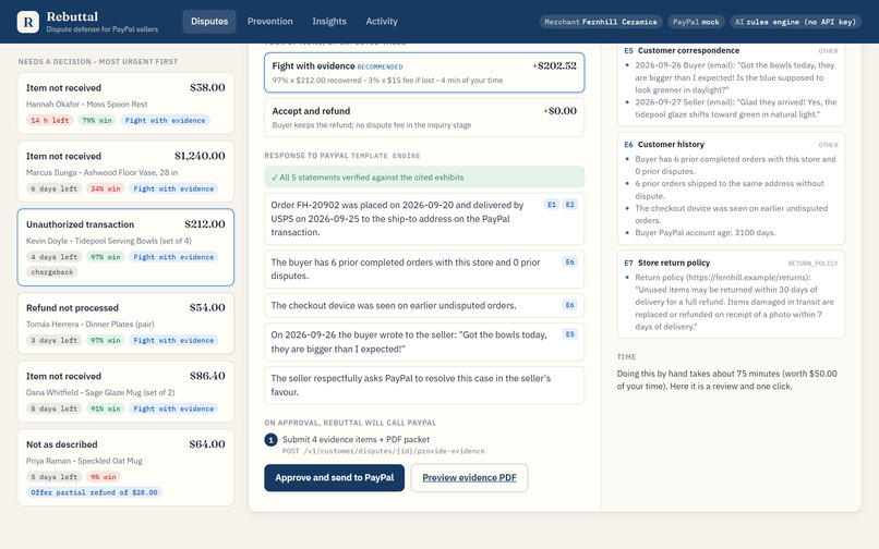 Rebuttal – screenshot 3